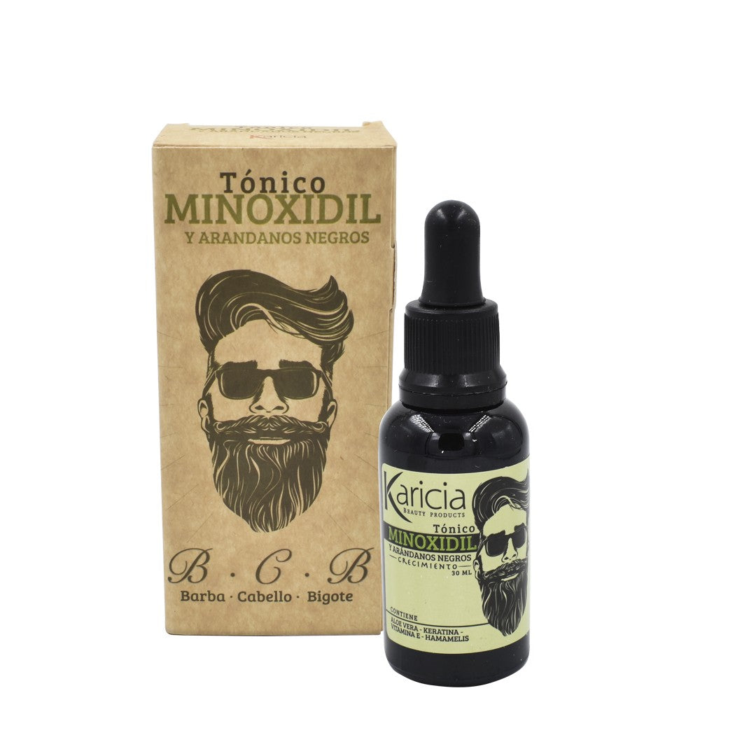 Tonico Crecimiento De Barba Karicia Altamente Efectivo 30ml