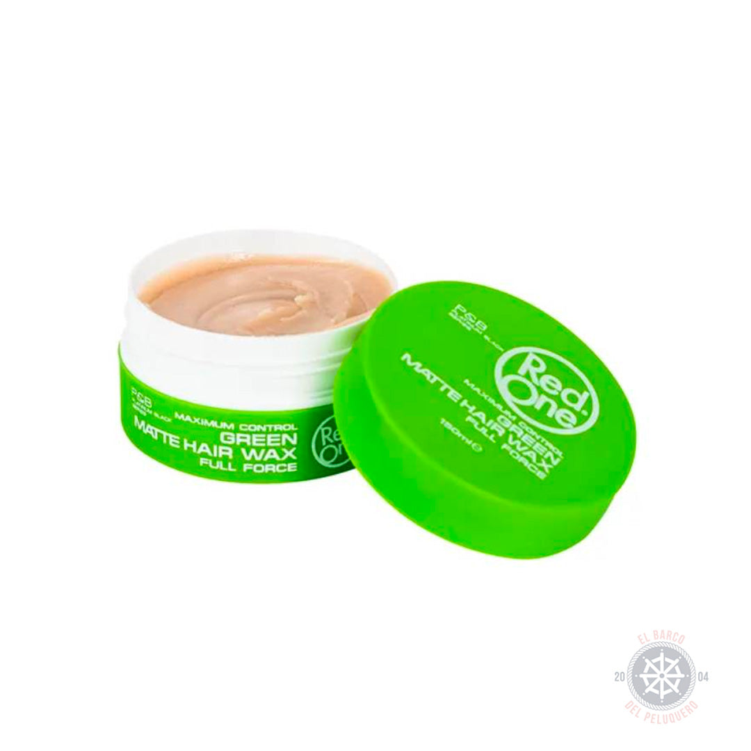 Red one Green Matte Hair Wax
