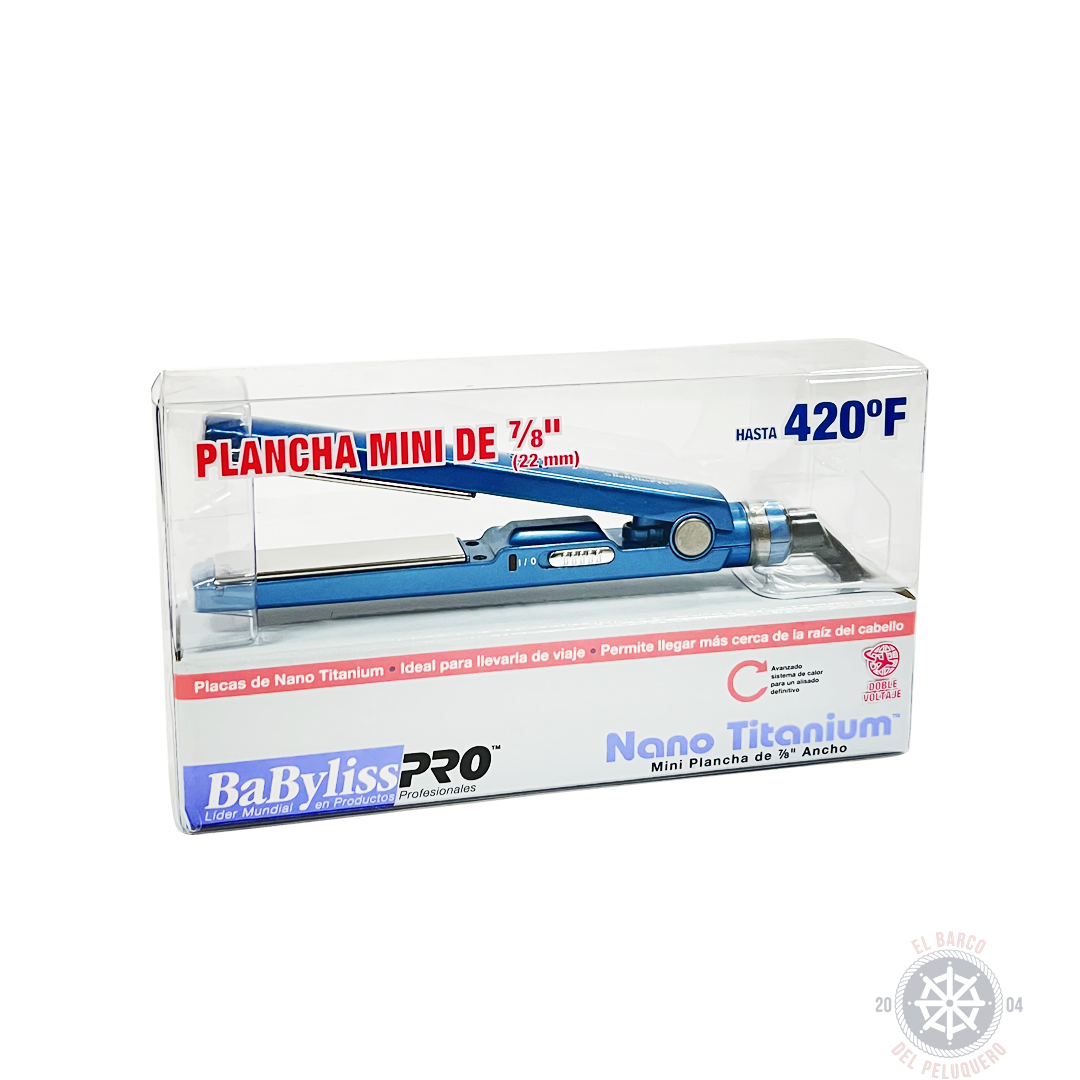 Plancha profesional mini babyliss pro