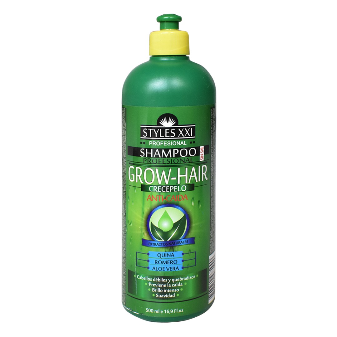Shampoo Extractos Naturales Cresepelo Anti Caída