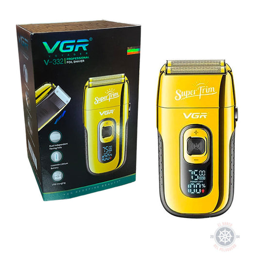 Afeitadora Shaver VGR V-332 inalámbrica