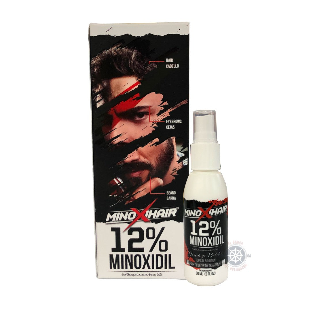Tonico para barba y cabello Minoxidil 12%